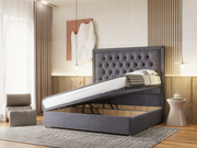 Lilliana Divan Ottoman Storage Chesterfield Border Cut Bed Frame