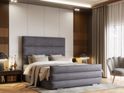 Harriet Tufted Horizontal Design Bed Frame With Optional Storage