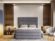 Harriet Tufted Horizontal Design Bed Frame With Optional Storage